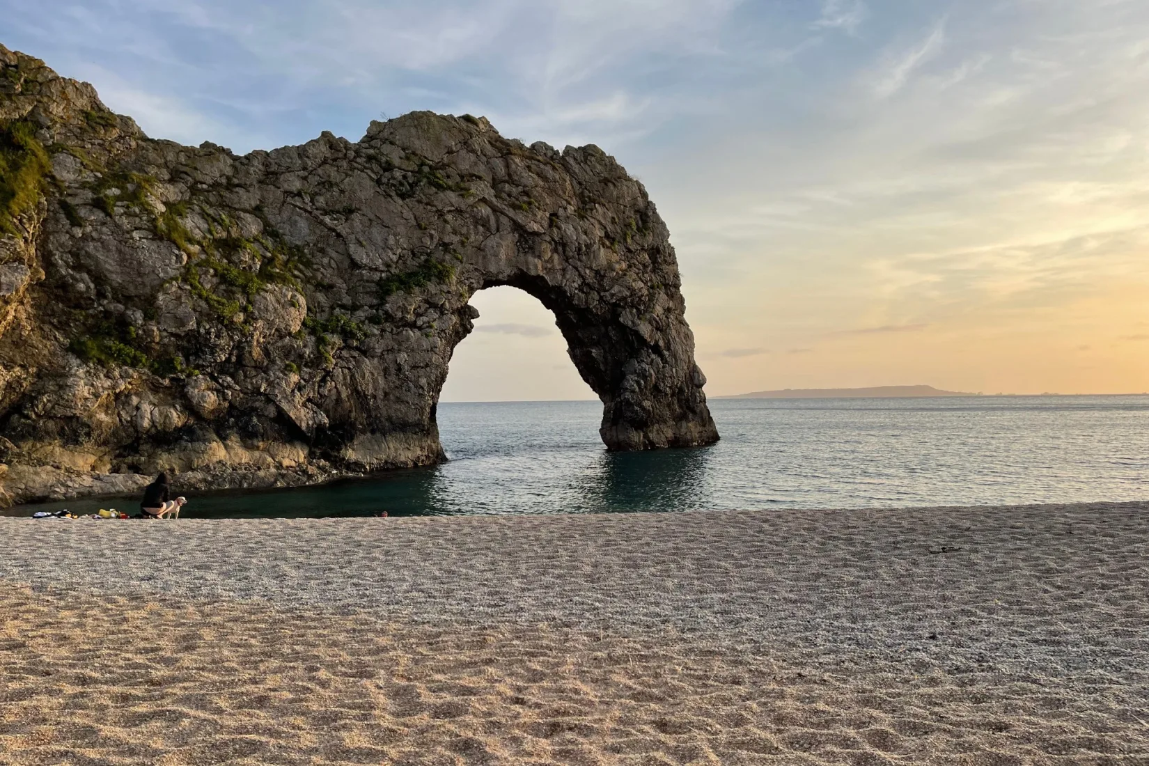 Durdle Door beach in Dorset.