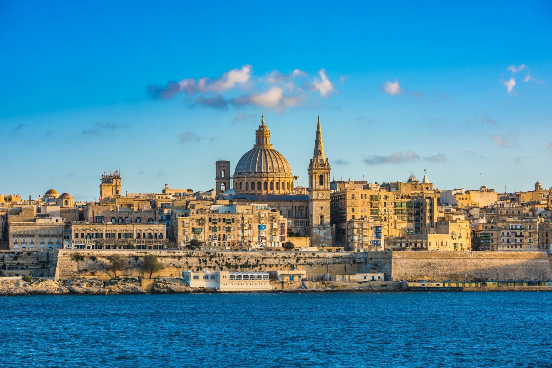 View of Valletta
